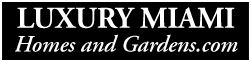 Luxury Miami Homes and Gardens website
